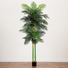 image:imageNearly Natural 8 ft Artificial Golden Cane Palm Tree with Nursery Pot9ft