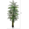 image:imageNearly Natural 8 ft UVResistant Artificial Areca Palm Tree with Pot11ft