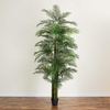 image:imageNearly Natural 8 ft UVResistant Artificial Areca Palm Tree with Pot11ft