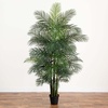 image:imageNearly Natural 8 ft UVResistant Artificial Areca Palm Tree with Pot8ft