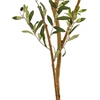 image:imageNearly Natural 82in Artificial Olive Tree Faux Greenery with Lifelike Branches for Indoor Home Decor