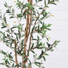 image:imageNearly Natural 82in Artificial Olive Tree Faux Greenery with Lifelike Branches for Indoor Home Decor