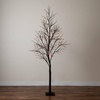 image:imageNearly Natural 8ft PreLit Halloween Black Twig Tree with 216 Orange amp Purple LED Lights