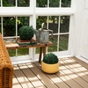 image:imageNearly Natural 8in UV Resistant Artificial Boxwood Ball Set of 4  IndoorOutdoor