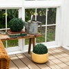 image:imageNearly Natural 8in UV Resistant Artificial Boxwood Ball Set of 4  IndoorOutdoor