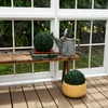 image:imageNearly Natural 8in UV Resistant Artificial Boxwood Ball Set of 4  IndoorOutdoor