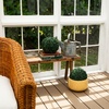 image:imageNearly Natural 8in UV Resistant Artificial Boxwood Ball Set of 4  IndoorOutdoor