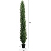 image:imageNearly Natural 9ft UV Resistant Artificial Cedar Pine Tree IndoorOutdoorGreen