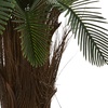 image:imageNearly Natural Artificial UV Resistant 2 Cycas Tree IndoorOutdoor Green 28 Dx28 Wx2H