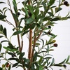 image:imagePotted Artificial Olive Tree with Handmade Jute Planter  7  Green