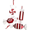 image:imageNearly Natural 12 in Jumbo Assorted Candy Christmas Ornament Set of 4