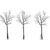 image:imageNearly Natural 14in PreLit Halloween Black Twig Branches with 45 Orange LED Lights  Set of 3
