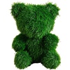 image:imageNearly Natural 14in UV Resistant Artificial Grass Garden Plush Topiary Bear  IndoorOutdoor