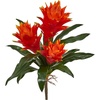 image:imageNearly Natural 16 in Artificial Double Bromeliad Flower Set of 6