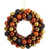 image:imageNearly Natural 19in Halloween Shatterproof JackoLantern Pumpkin Ornament Wreath