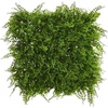 image:imageNearly Natural 20in x 20in Lush Mediterranean Artificial Fern Wall Panel UV Resistant IndoorOutdoor