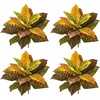 image:imageNearly Natural 21 in Artificial Garden Croton RealTouch Plant Room Decor