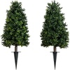 image:imageNearly Natural 25 ft Artificial UVResistant Boxwood Plant Set of 2