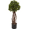 image:imageNearly Natural 25ft English Ivy Topiary UV Resistant IndoorOutdoor