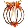 image:imageNearly Natural 26in Autumn Pumpkin Artificial Vine Fall Wreath