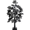 image:imageNearly Natural 2ft PreLit Halloween Black Maple Tree with Orange amp Purple LED Lights