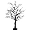 image:imageNearly Natural 2ft PreLit Halloween Deluxe Black Twig Artificial Fall Tree with 44 Orange and Purple LED Lights