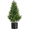 image:imageNearly Natural 2ft UV Resistant Artificial Rosemary Cone Topiary Tree IndoorOutdoorGreen