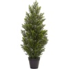 image:imageNearly Natural 3 ft Artificial Mini Cedar Pine Tree for Home DecorGreen