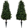 image:imageNearly Natural 3 ft UVResistant Artificial Boxwood Set of 2 with Stake