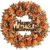 image:imageNearly Natural 30in Halloween Burlap Ribbon Wreath
