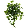 image:imageNearly Natural 32Inch UV Resistant Artificial Philodendron Hanging Plant Set of 2 Lifelike Greenery for Indoor and Outdoor Dcor
