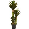 image:imageNearly Natural 35 ft Artificial Agave Plant with Pot Southwestern Decor