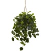 image:imageNearly Natural 36 in Artificial Philodendron Hanging Basket Outdoor Decor