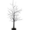 image:imageNearly Natural 3ft PreLit Halloween Black Twig Artificial Tree with 80 Orange amp Purple LED Lights