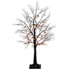 image:imageNearly Natural 3ft PreLit Halloween Black Twig Tree with 18 Orange LED Pumpkin Lights
