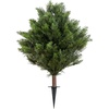 image:imageNearly Natural 3ft UV Resistant Artificial Cedar Bush with Integrated Ground Stake IndoorOutdoor