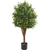 image:imageNearly Natural 4 Eucalyptus Artificial UV Resistant IndoorOutdoor Silk Trees Green 18x20x4 Ft