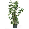 image:imageNearly Natural 4 ft Artificial Bamboo Plant with Pot for Indoor Decor