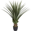 image:imageNearly Natural 4 ft Artificial Spiked Agave Plant with Nursery Pot