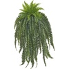 image:imageNearly Natural 40 in Artificial Boston Fern Indoor Plant Set of 237 In W x 58 In H