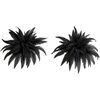 image:imageNearly Natural 40in Artificial Black Boston Fern Halloween Decor  Set of 2