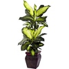 image:imageNearly Natural 45 in Artificial Golden Dieffenbachia with Decorative Pot