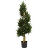 image:imageNearly Natural 45ft Spiral Cypress Artificial Tree UV Resistant IndoorOutdoor