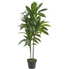 image:imageNearly Natural 48 in Artificial Dracaena RealTouch Plant with PotMedium Green