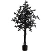 image:imageNearly Natural 4ft Artificial Halloween Black Maple Tree with Natural Trunk  Eerie Halloween Decor