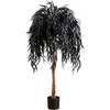 image:imageNearly Natural 4ft Artificial Halloween Black Willow Tree  Spooky Season Decor for Indoor Use