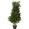 image:imageNearly Natural 4ft Bay Leaf Artificial Topiary Tree UV Resistant IndoorOutdoor