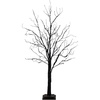 image:imageNearly Natural 4ft PreLit Halloween Black Twig Tree with 180 Orange amp Purple LED Lights