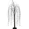 image:imageNearly Natural 4ft PreLit Halloween Black Willow Artificial Fall Tree with 120 Orange and Purple LED Lights