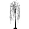 image:imageNearly Natural 5ft PreLit Halloween Black Willow Artificial Fall Tree with 144 Orange and Purple LED Lights